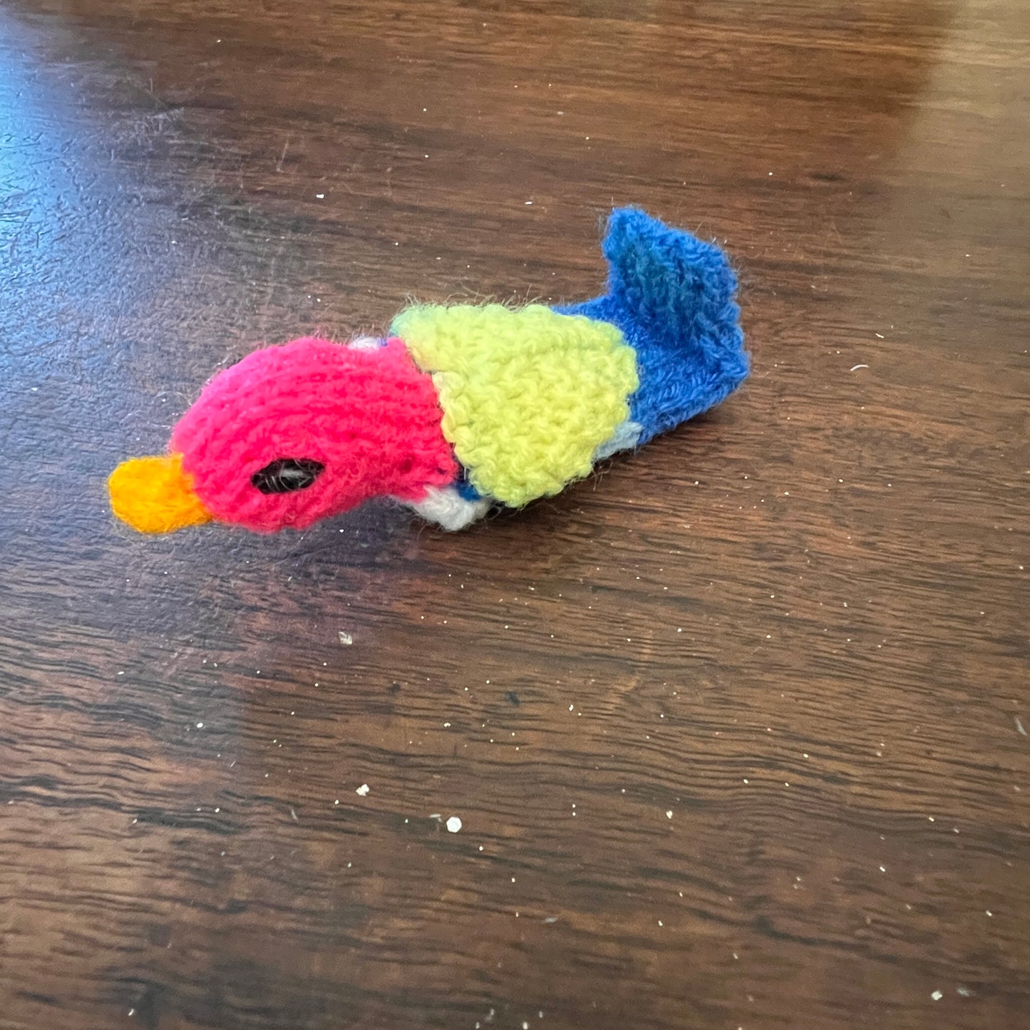 Hand Knit finger puppets
