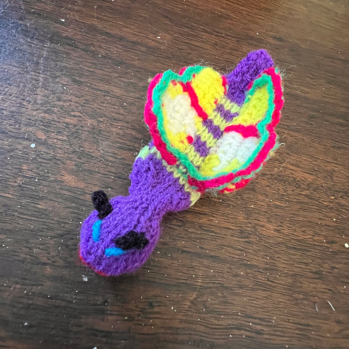 Hand Knit finger puppets