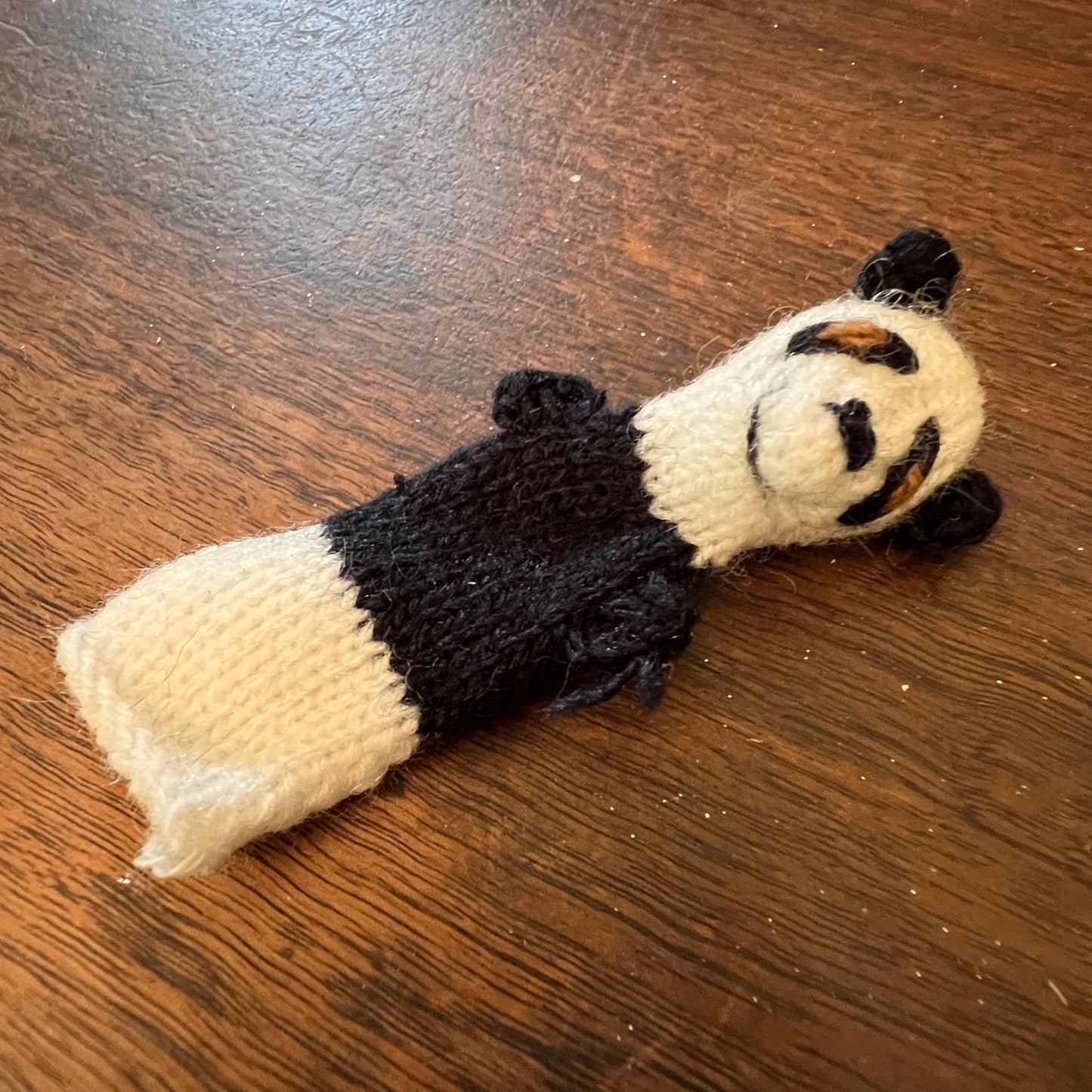 Hand Knit finger puppets