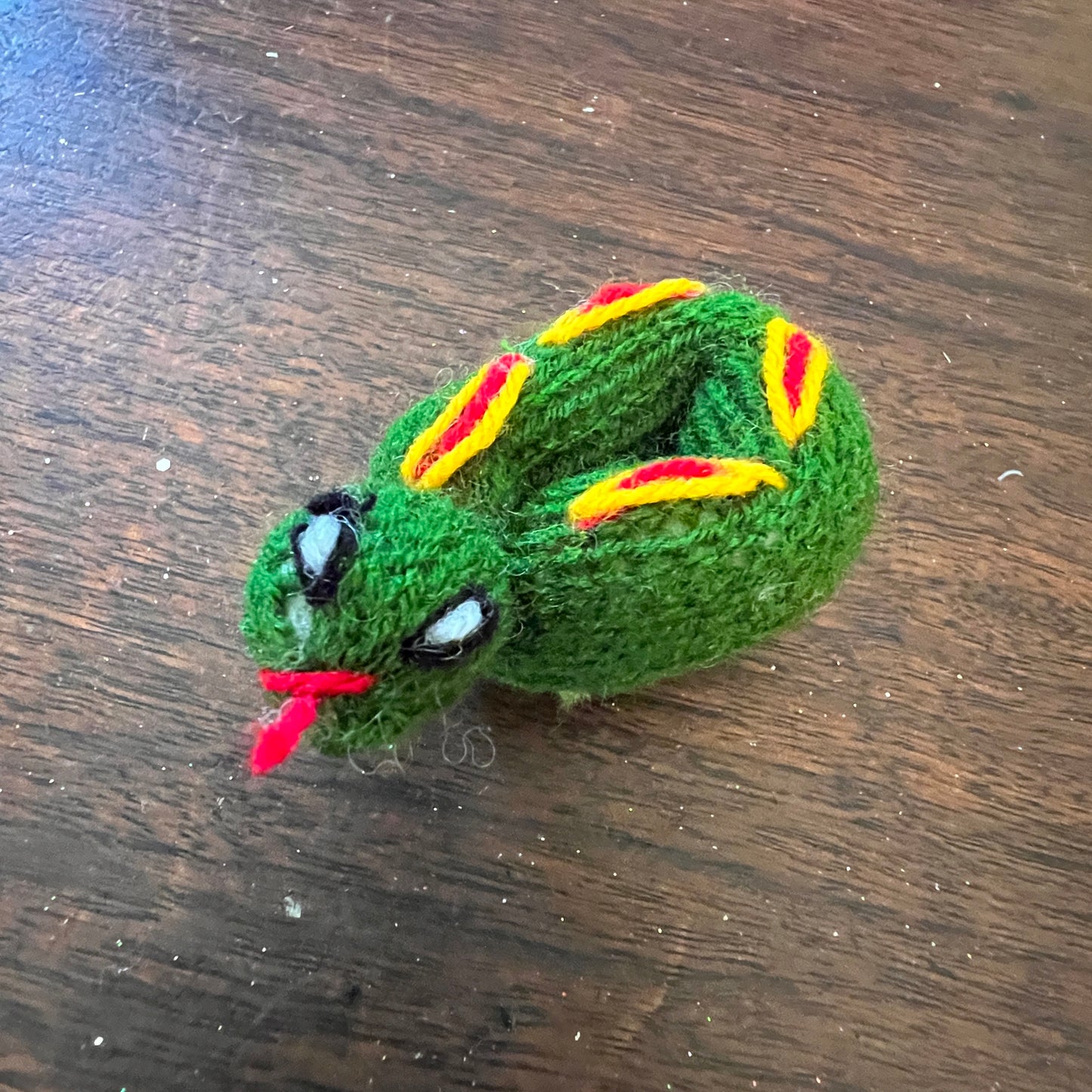 Hand Knit finger puppets