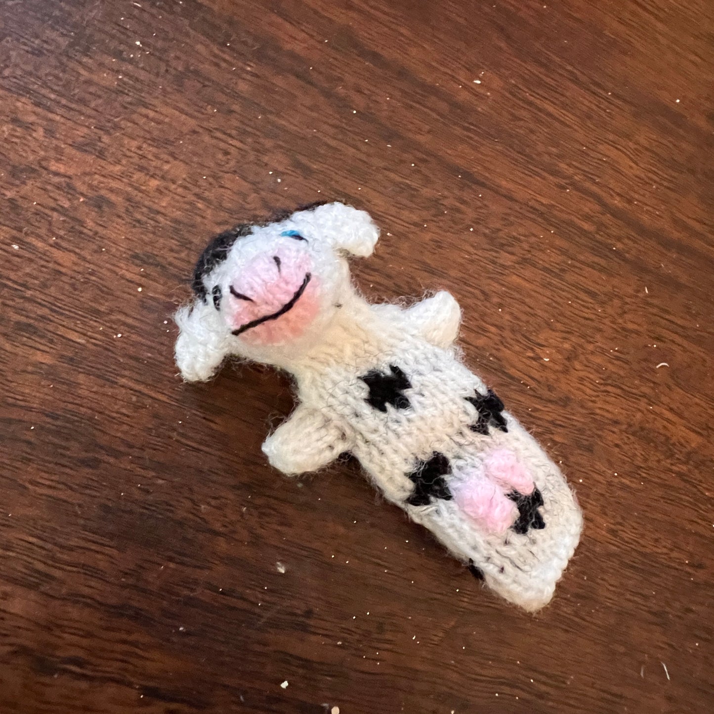 Hand Knit finger puppets