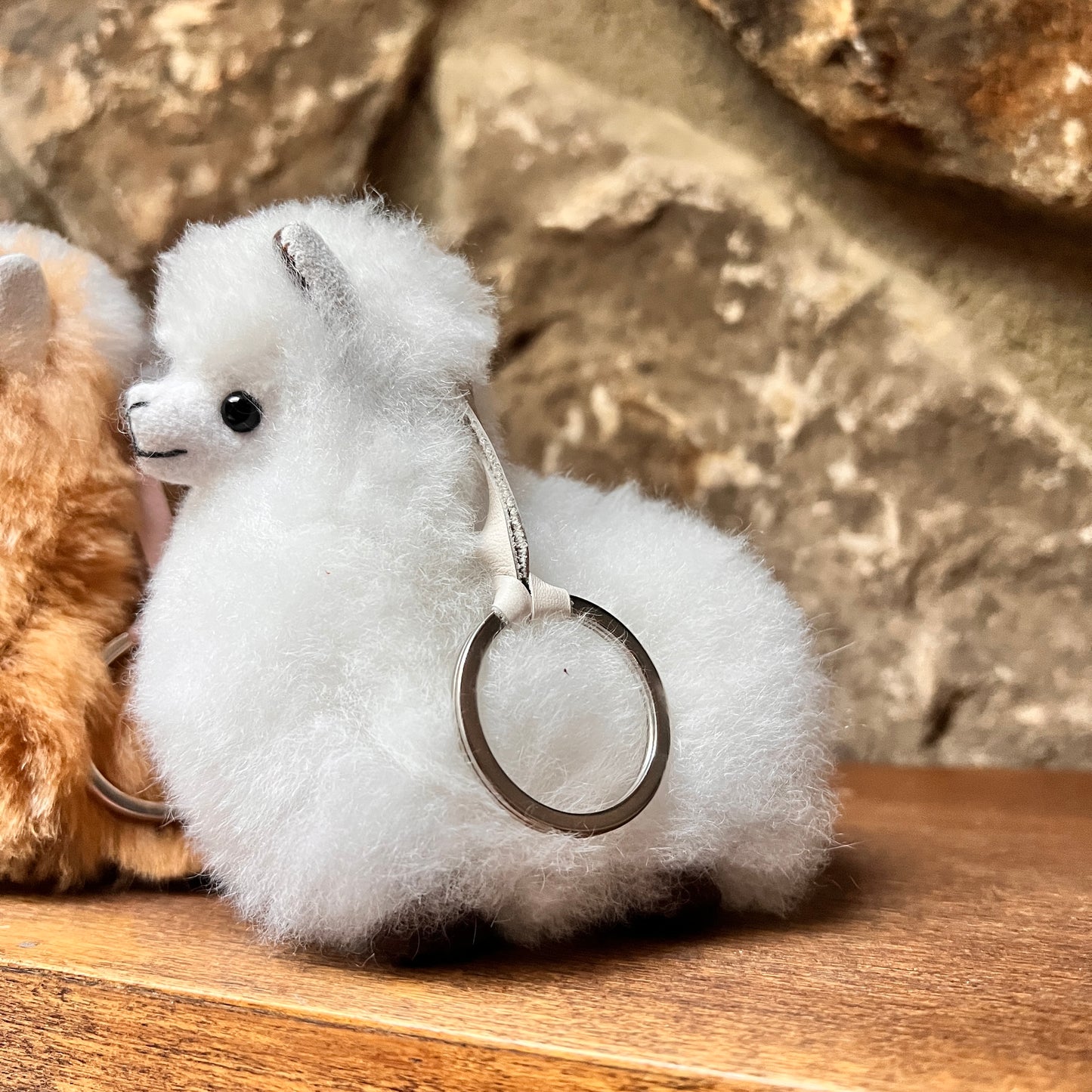 FUR ALPACA ZIPPER CHARM