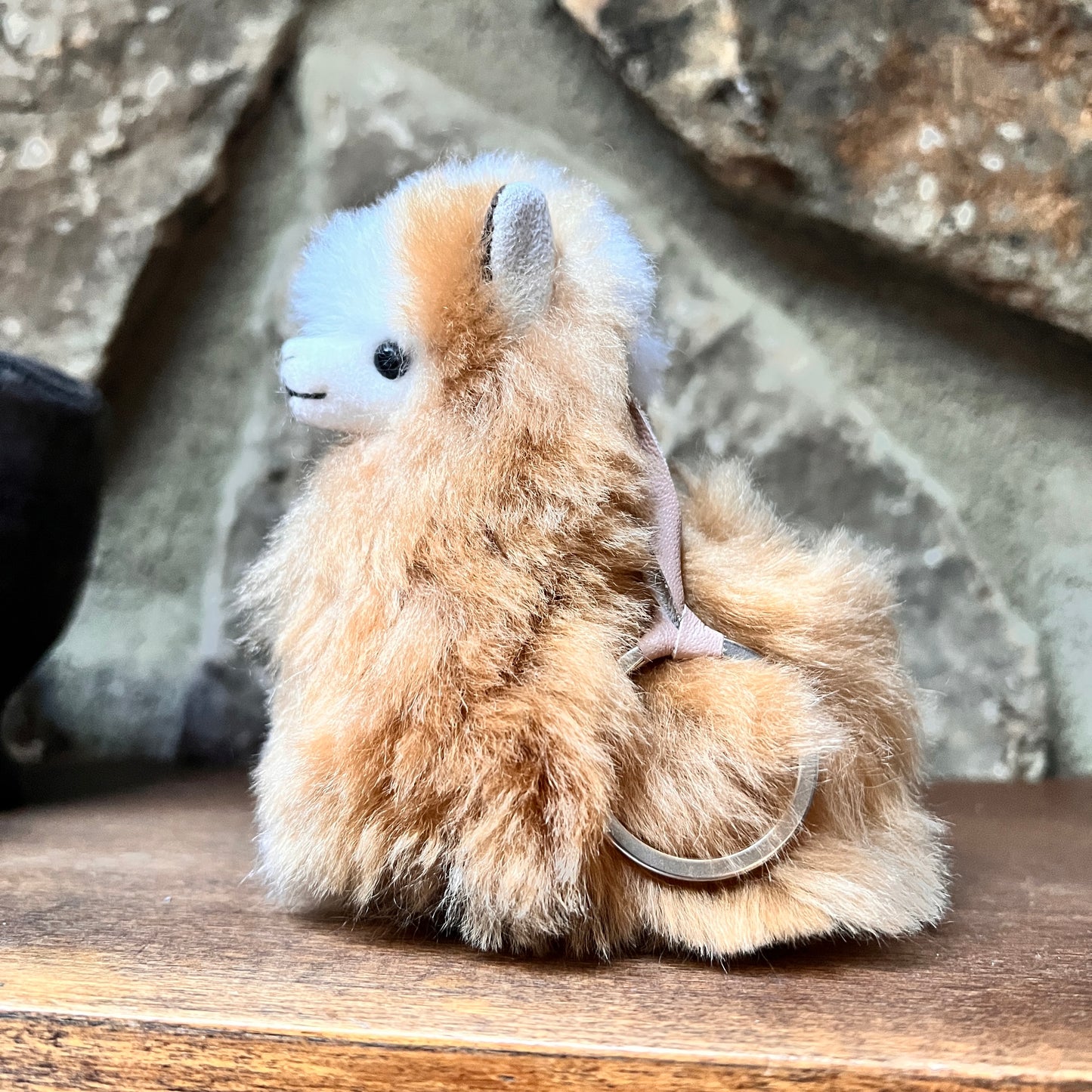 FUR ALPACA ZIPPER CHARM