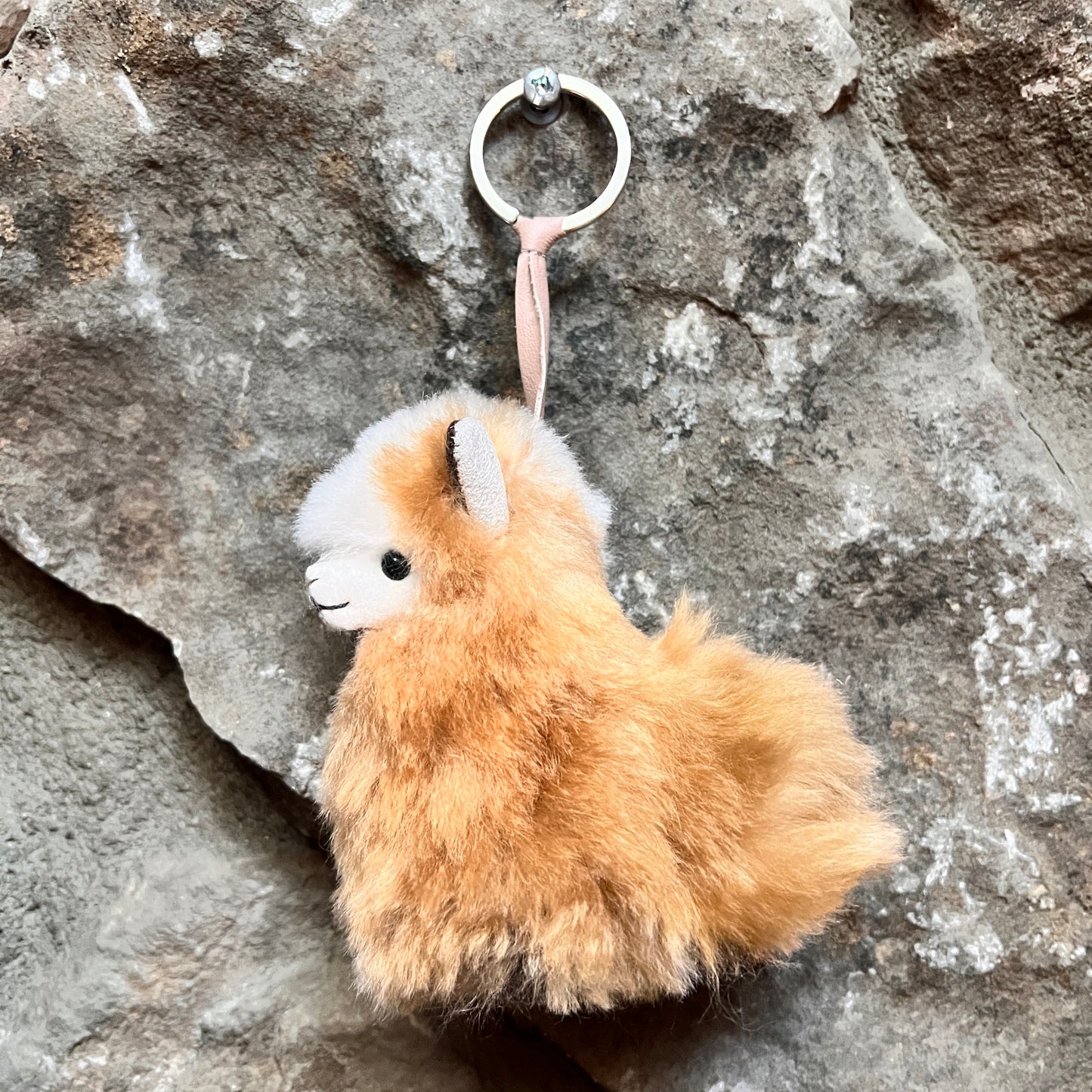 FUR ALPACA ZIPPER CHARM