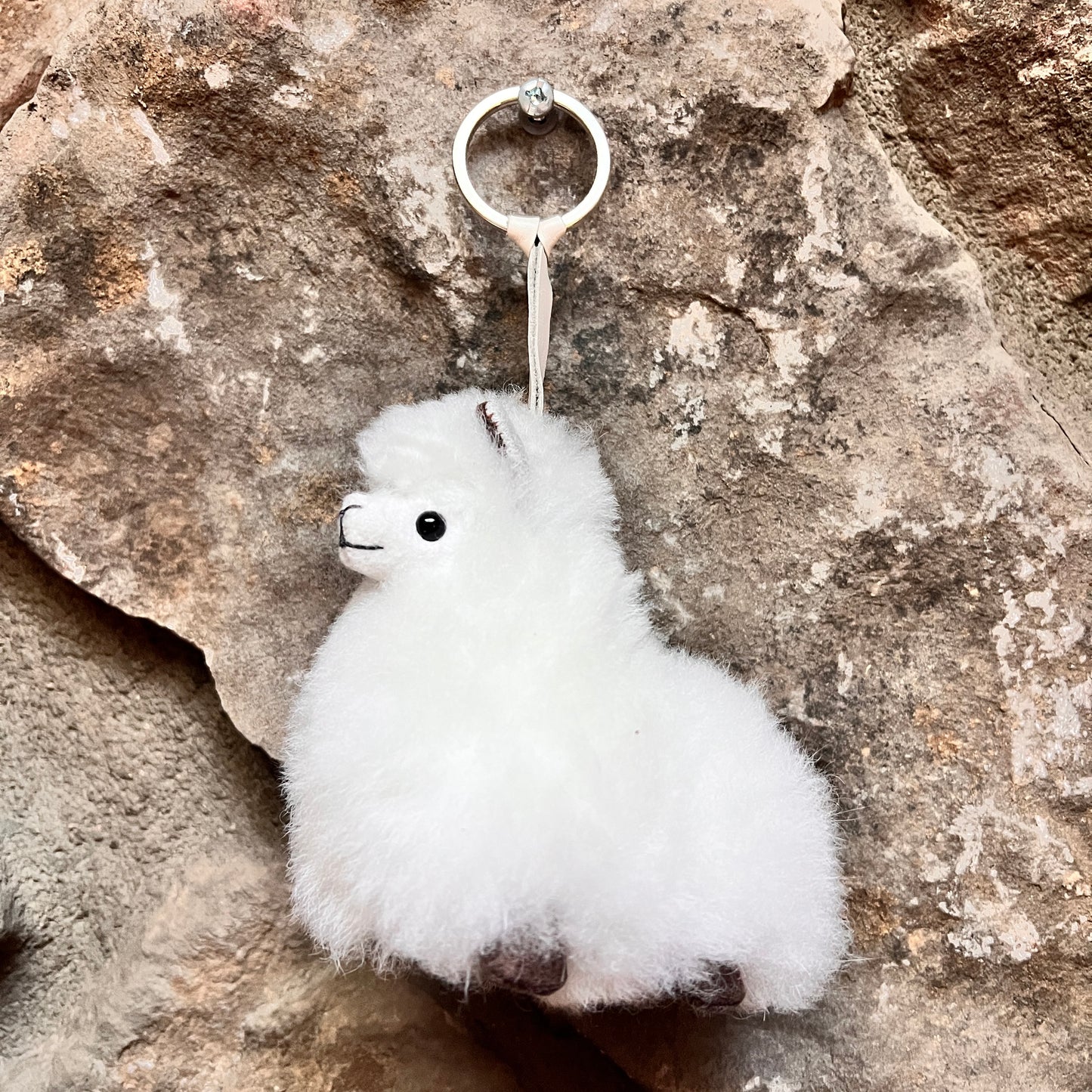 FUR ALPACA ZIPPER CHARM