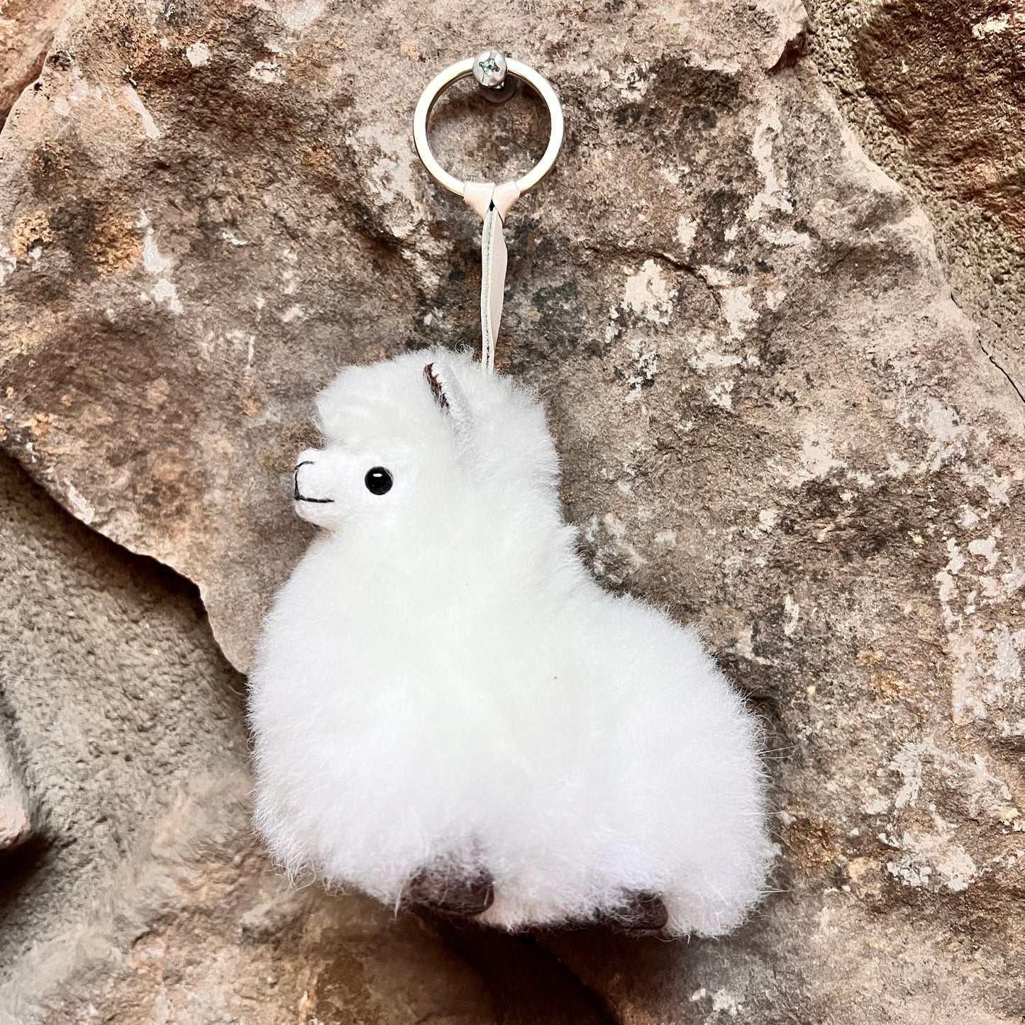 FUR ALPACA ZIPPER CHARM