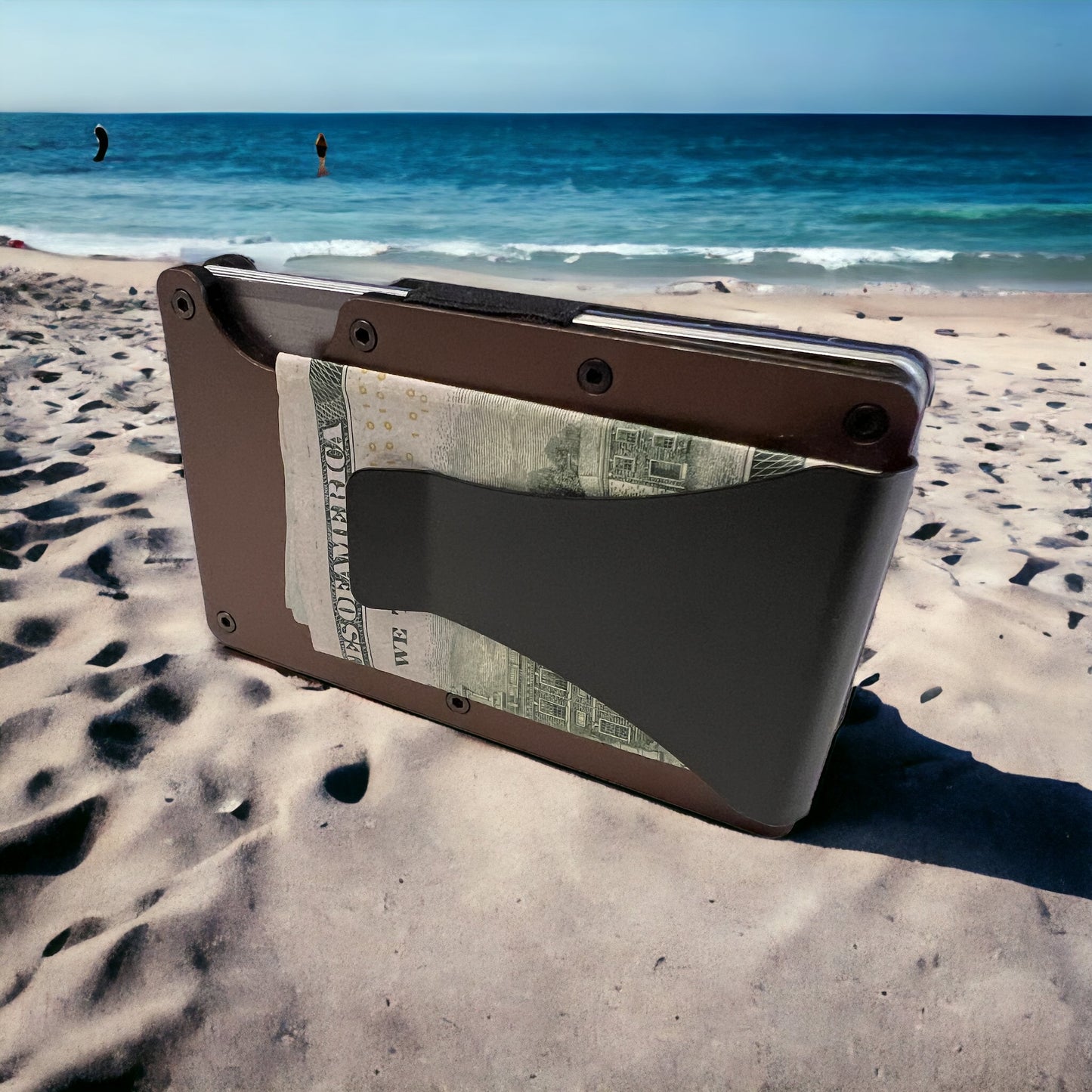 Coffee RFID blocking Slim wallet