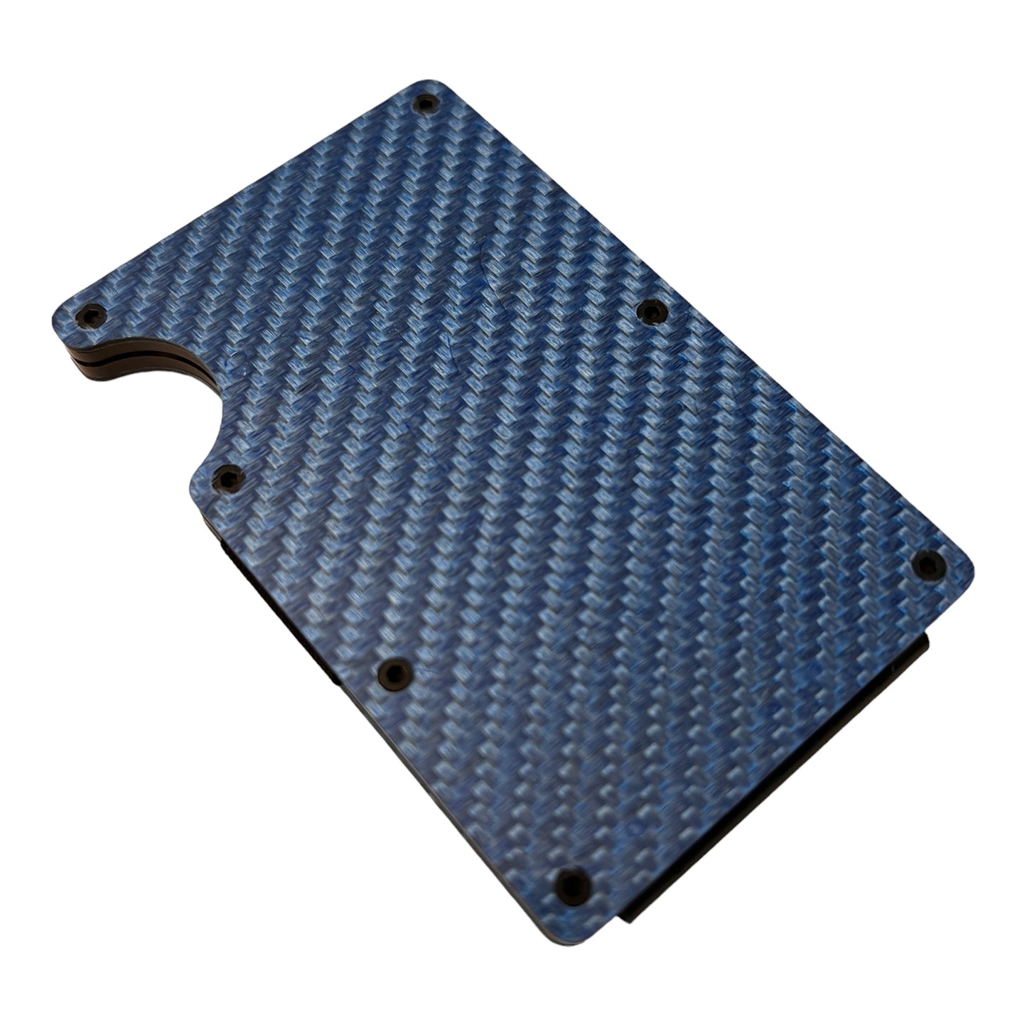 Blue Carbon RFID blocking slim wallet