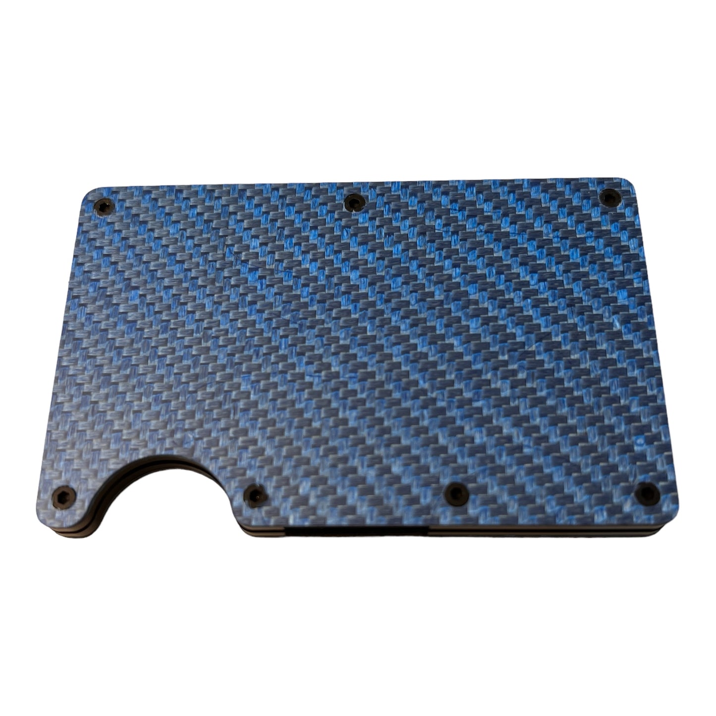 Blue Carbon RFID blocking slim wallet