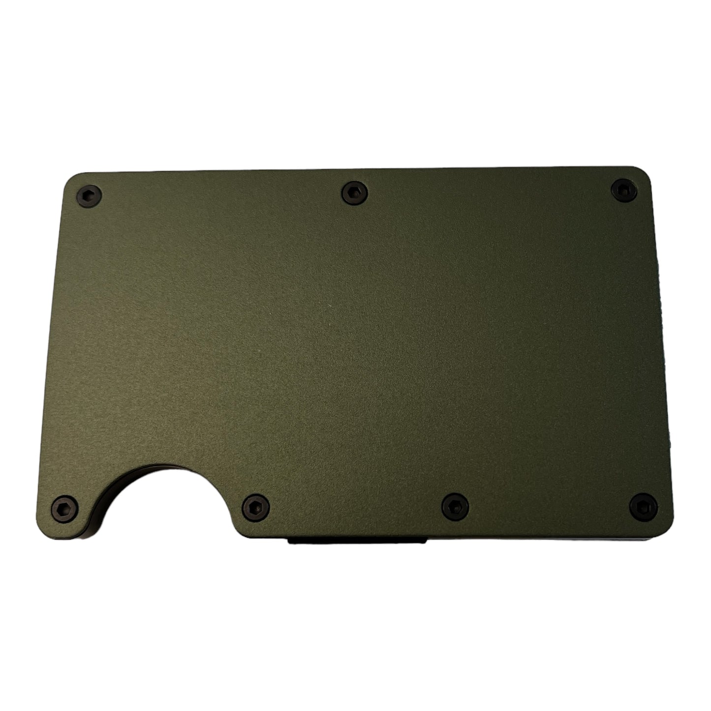 Military Green RFID blocking Slim wallet