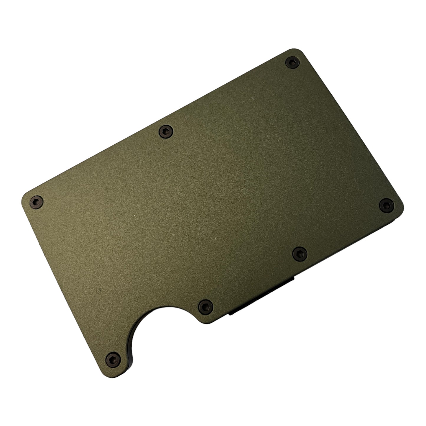 Military Green RFID blocking Slim wallet