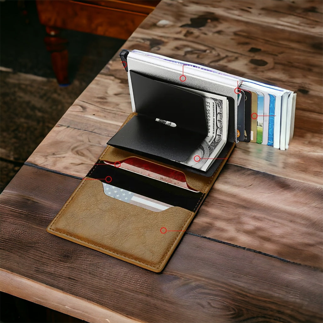 RFID BLOCKING AIRTAG WALLET