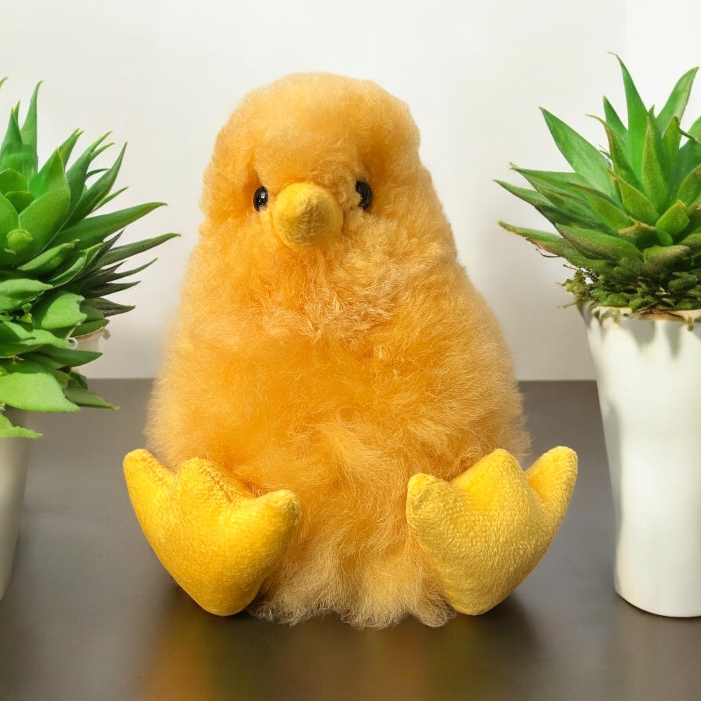 "Chicken Nugget" made of baby Alpaca fur.