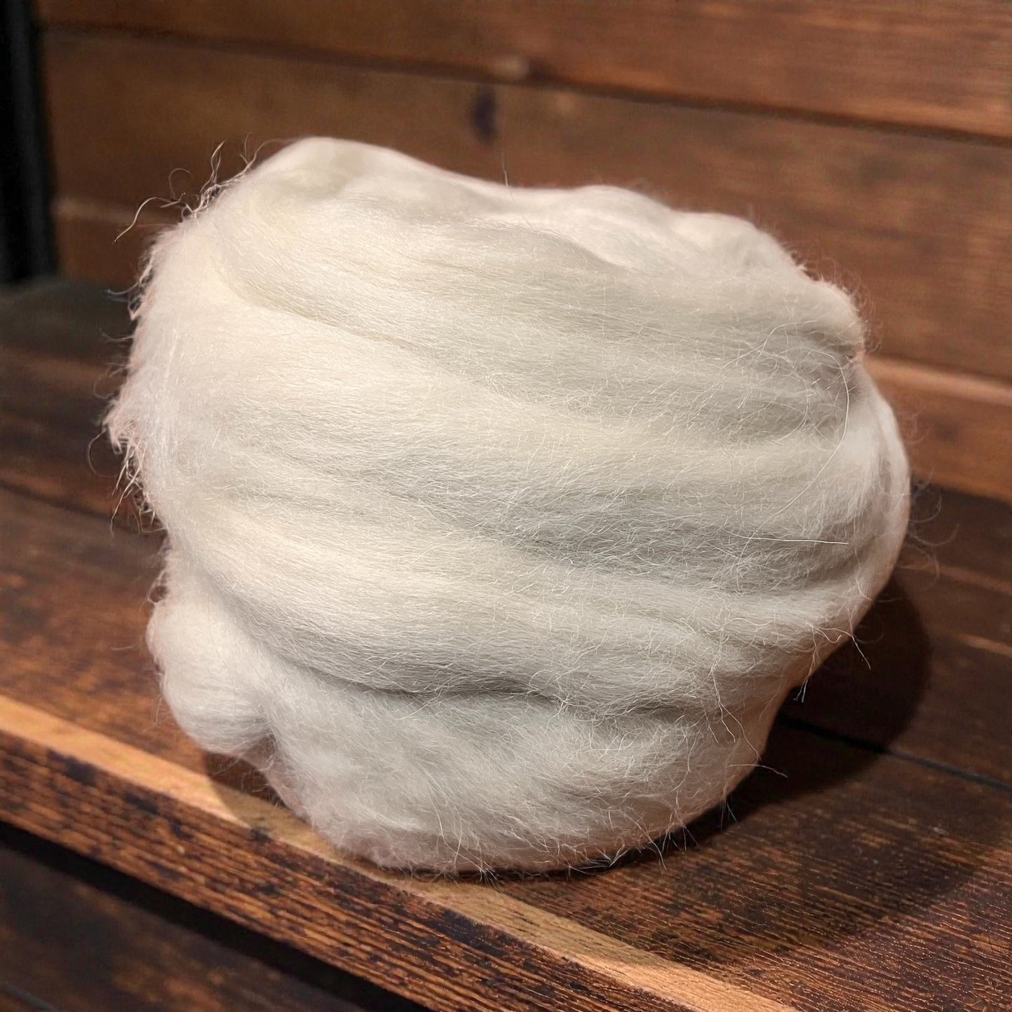 Limited Release – Baby Alpaca Roving | Royal Bone |