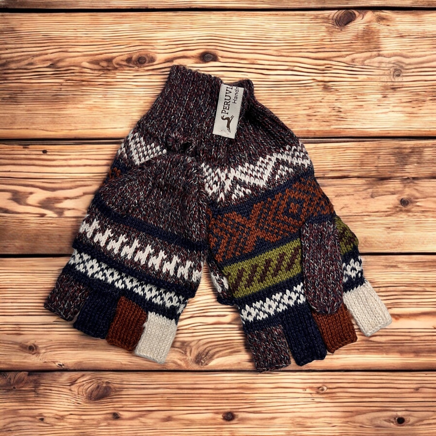 Alpaca mitten gloves. Unisex. (multiple colors)