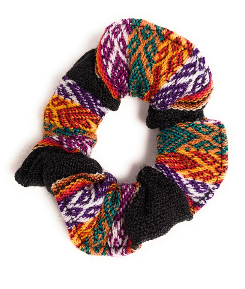 Handmade Cholita Scrunchies - Peruvian Accent