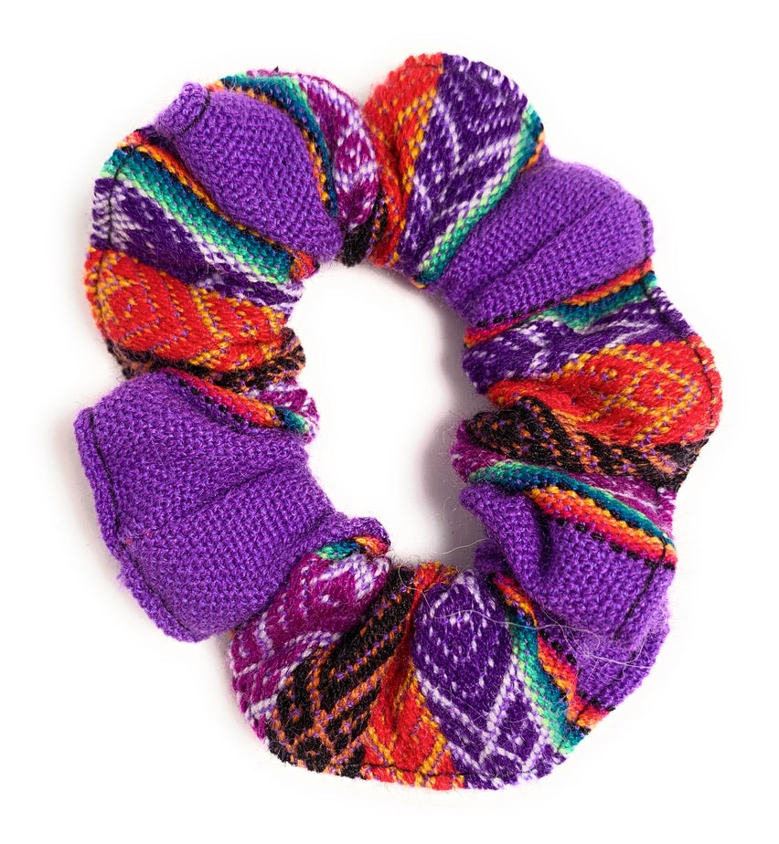 Handmade Cholita Scrunchies - Peruvian Accent