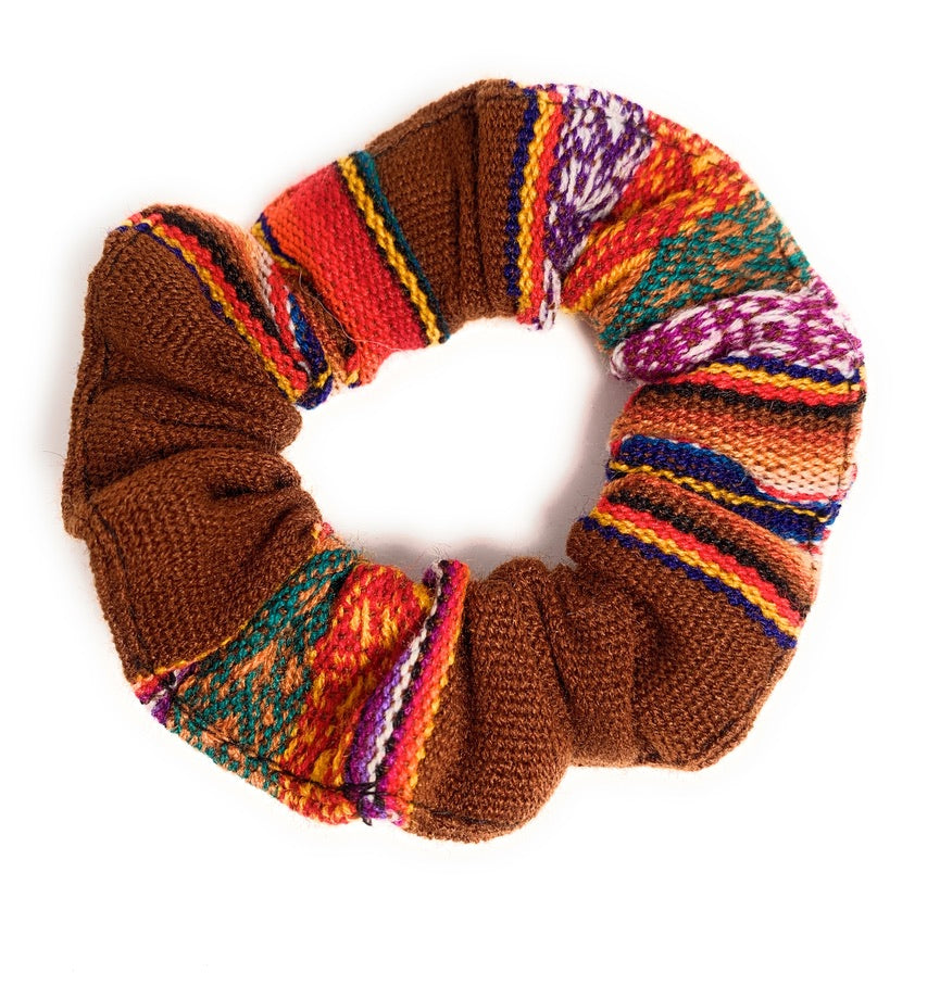 Handmade Cholita Scrunchies - Peruvian Accent