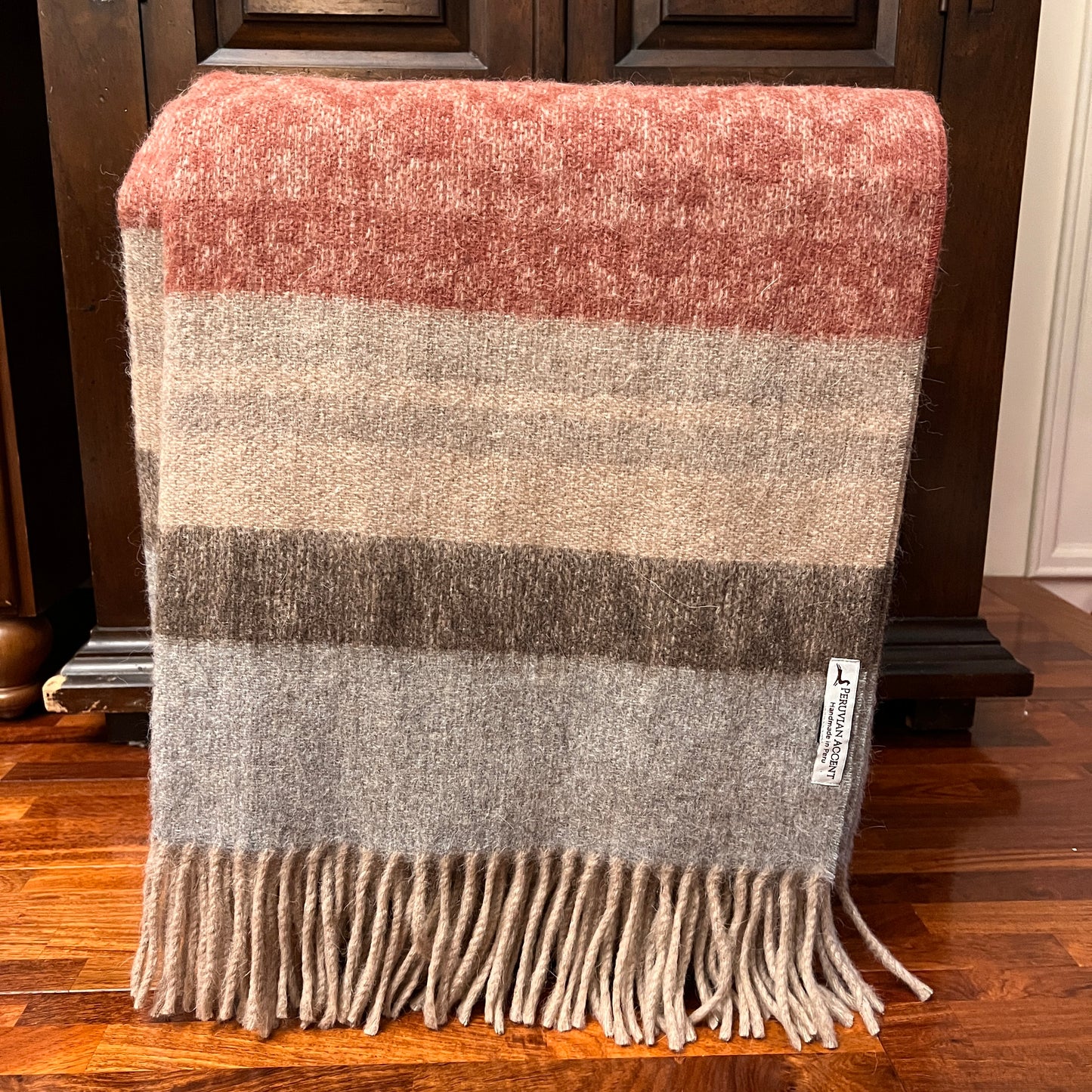 Brushed Baby Alpaca Blanket