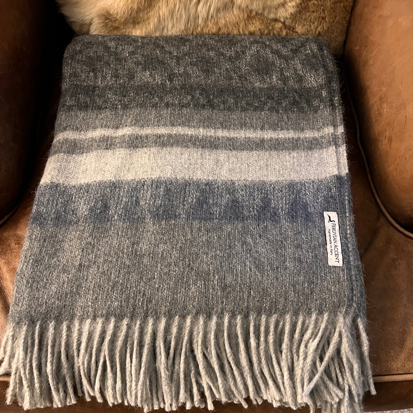 Brushed Baby Alpaca Blanket
