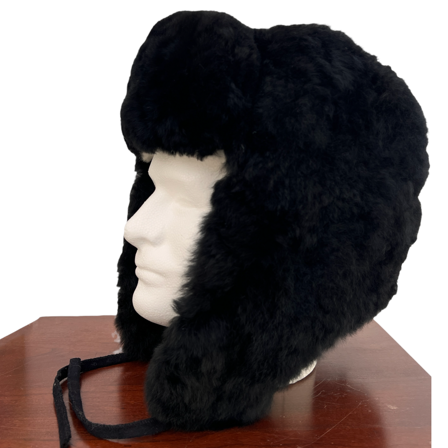 Luxury Peruvian Alpaca Fur Trapper Hat.