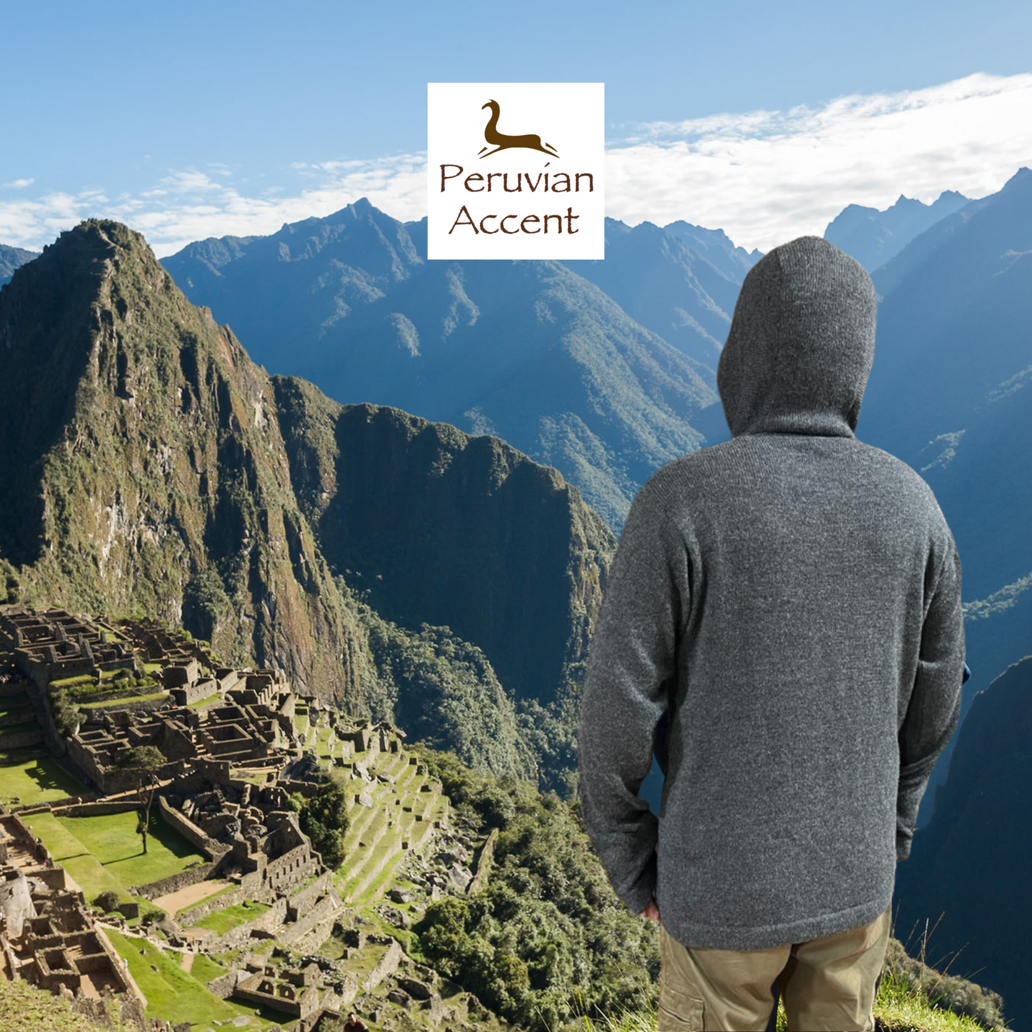 hunting Luxury ADVENTURER Alpaca Hoodie, unisex.