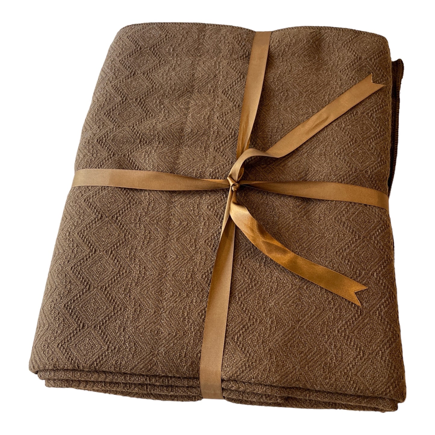 Cafe Brown Luxury Queen or King Size Alpaca Blanket