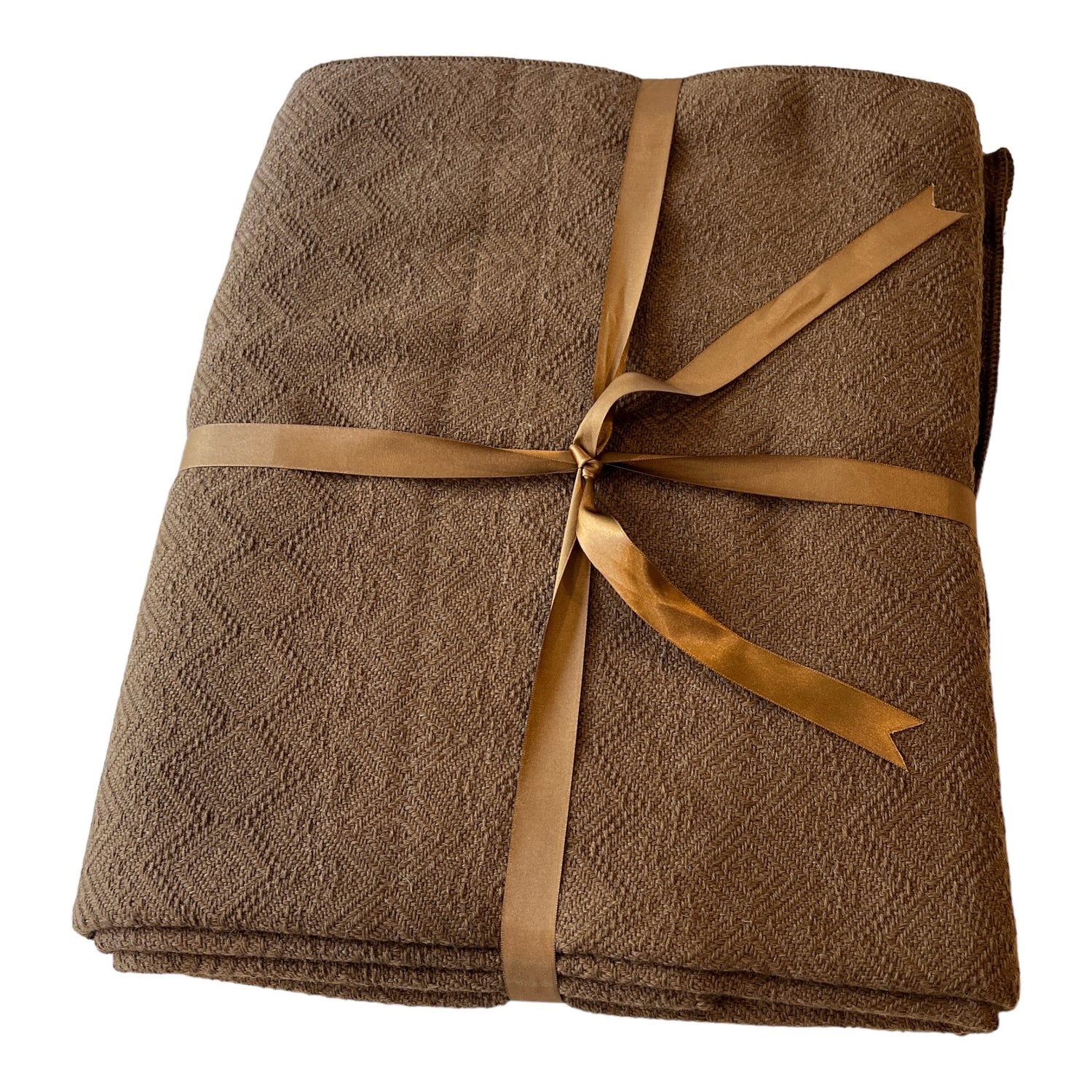 Cafe Brown Luxury Queen or King Size Alpaca Blanket