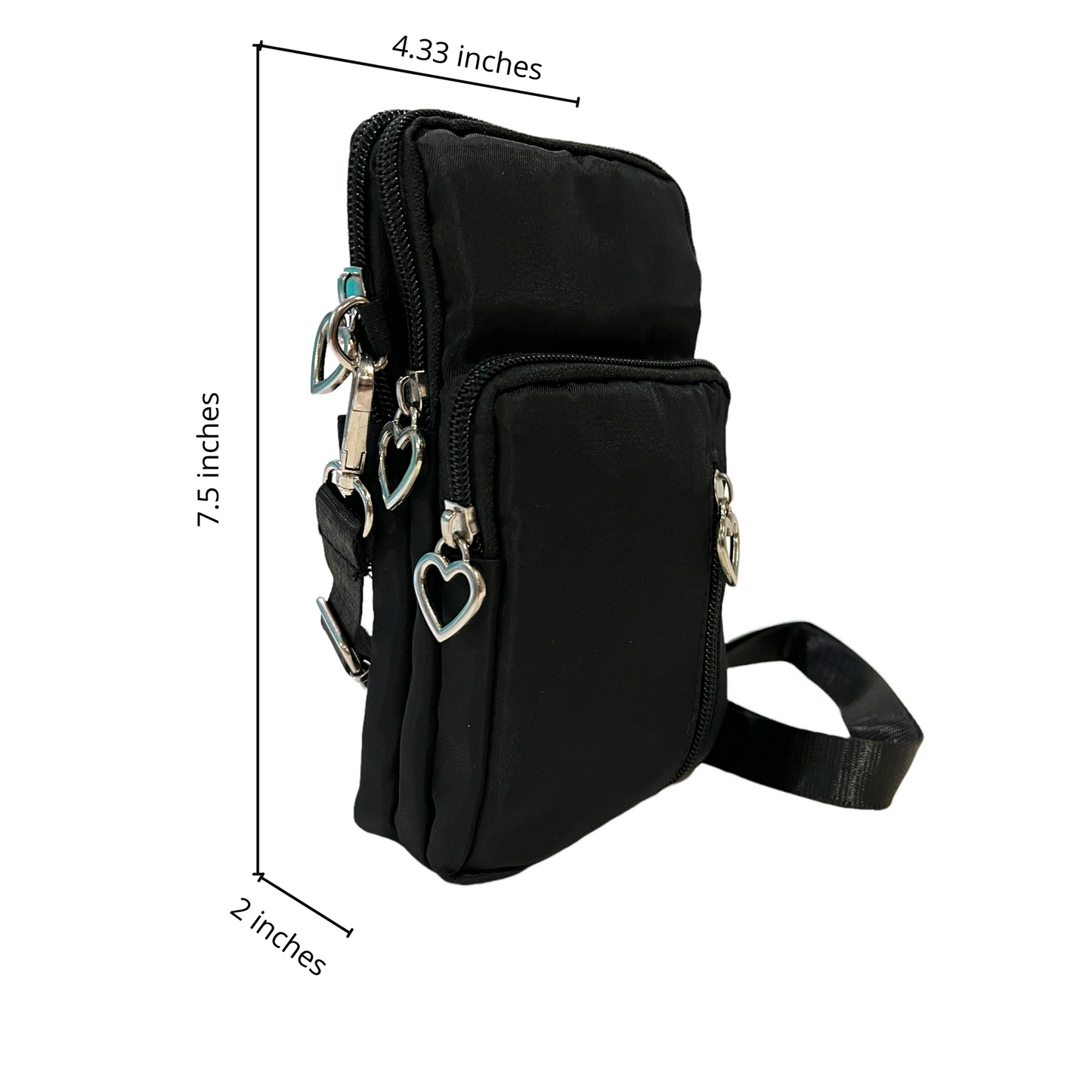 Armband Crossbody purse with alpaca pompom
