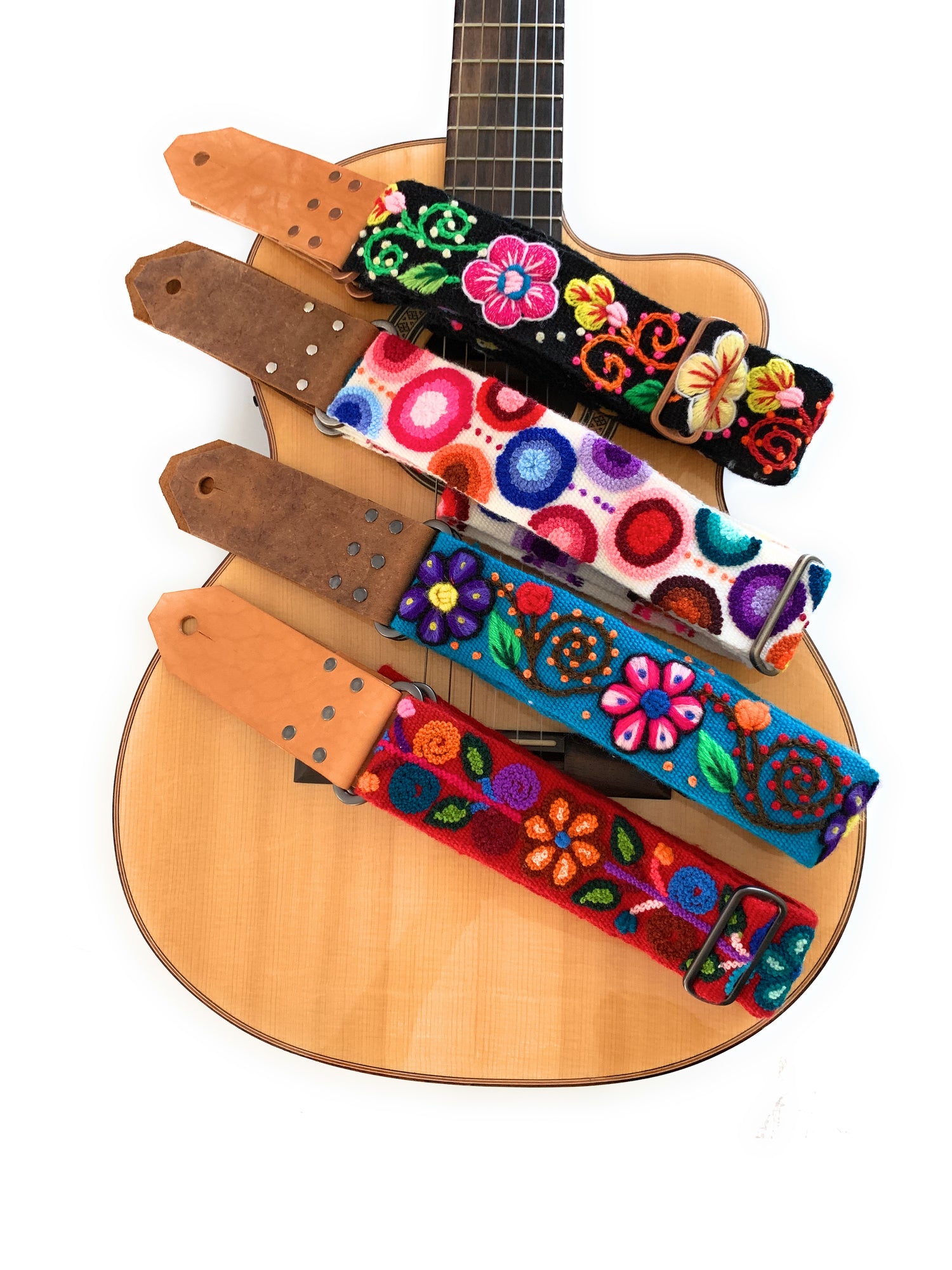 Handmade Guitar straps.
