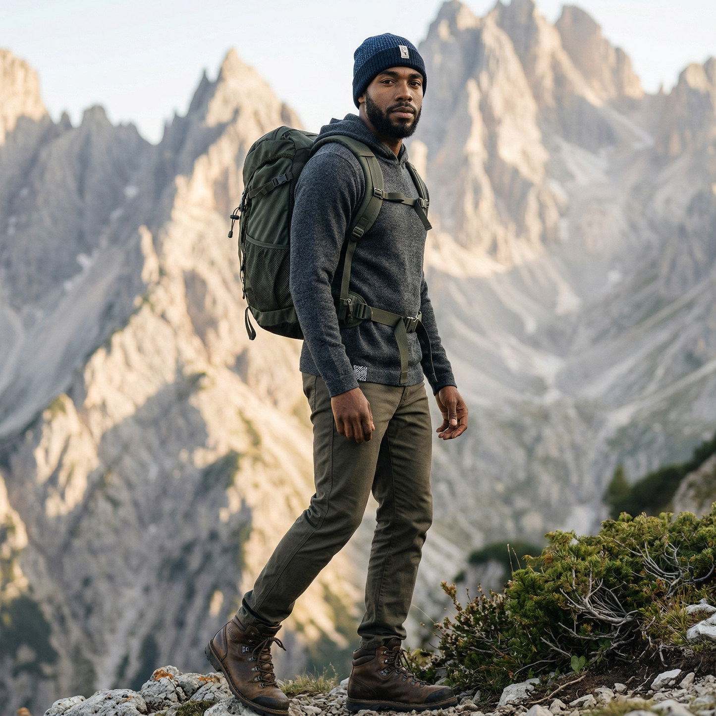 Luxury ADVENTURER Alpaca Hoodie, unisex.