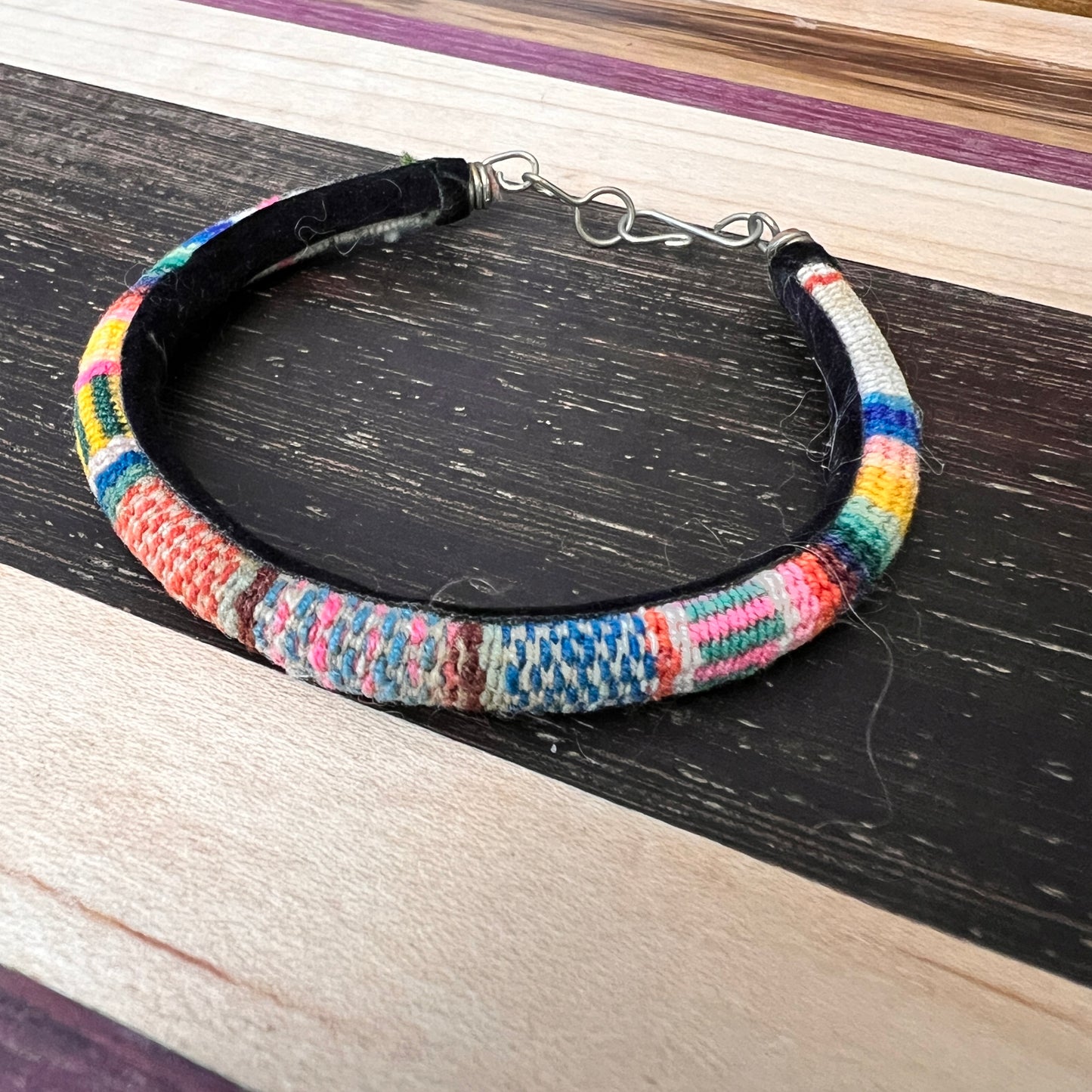 Handmade Peruvian Manta Inca Bracelets from the Andes of peru