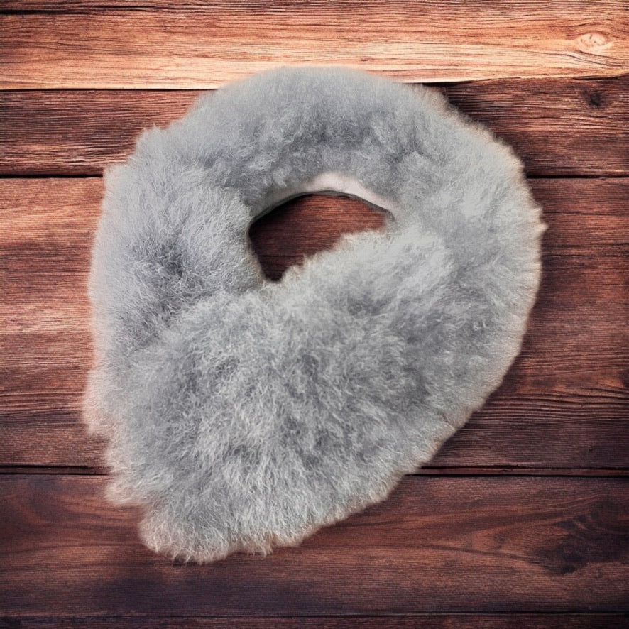 Baby Alpaca Fur Headband and Neck Warmer