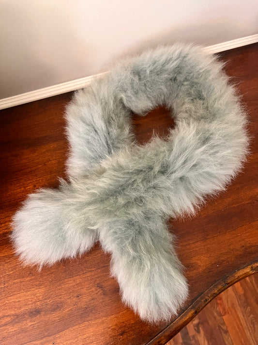 Luxury Alpaca Fur Scarf