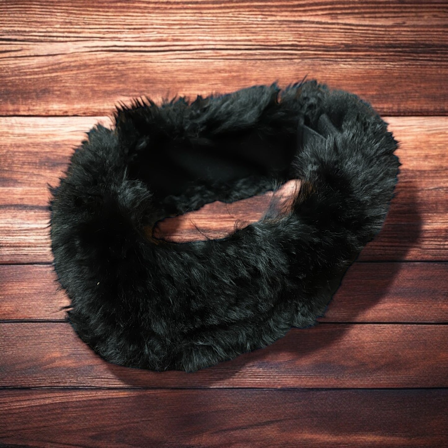 Baby Alpaca Fur Headband and Neck Warmer