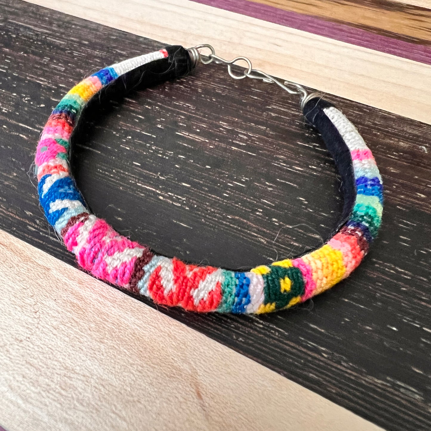 Handmade Peruvian Manta Inca Bracelets from the Andes of peru