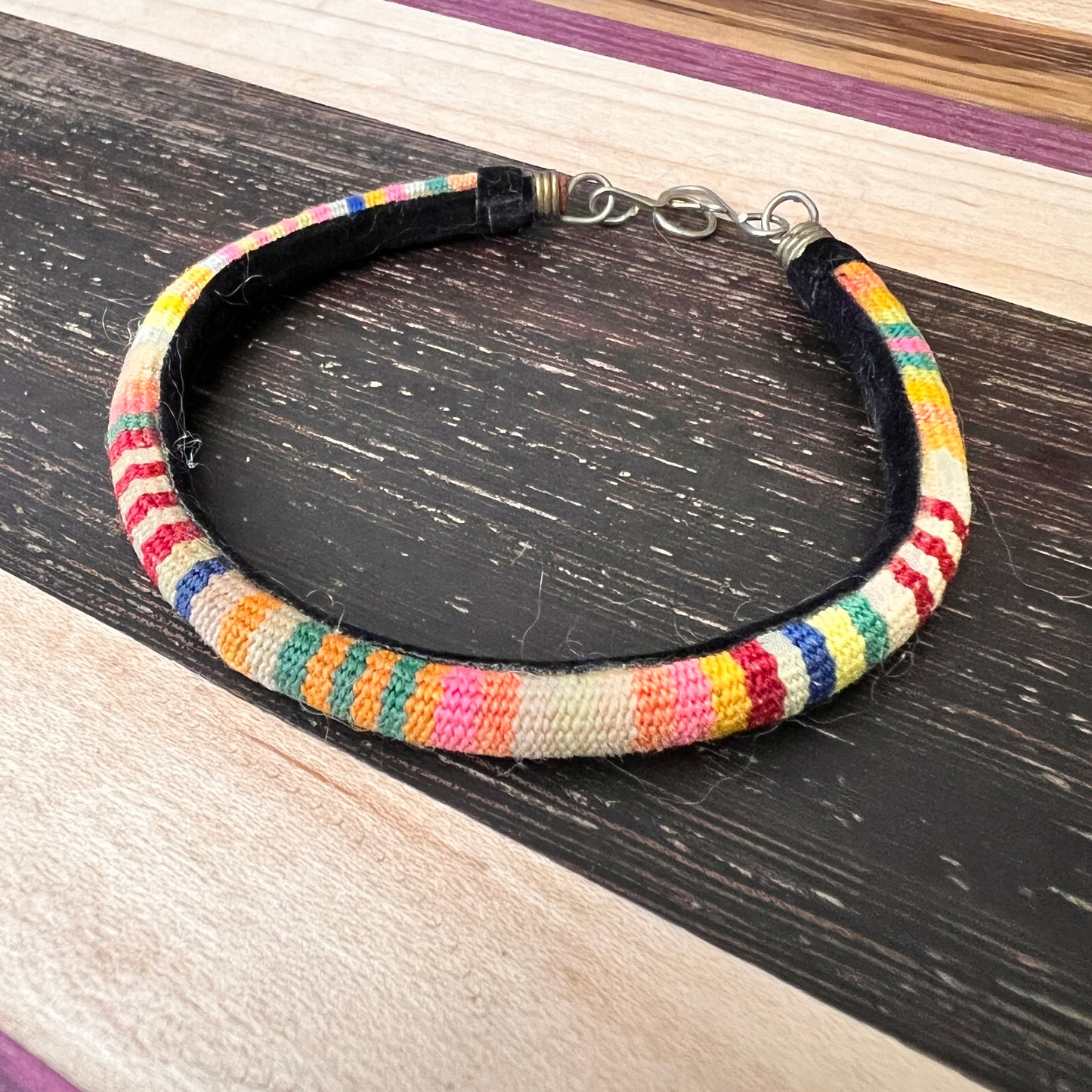 Handmade Peruvian Manta Inca Bracelets from the Andes of peru
