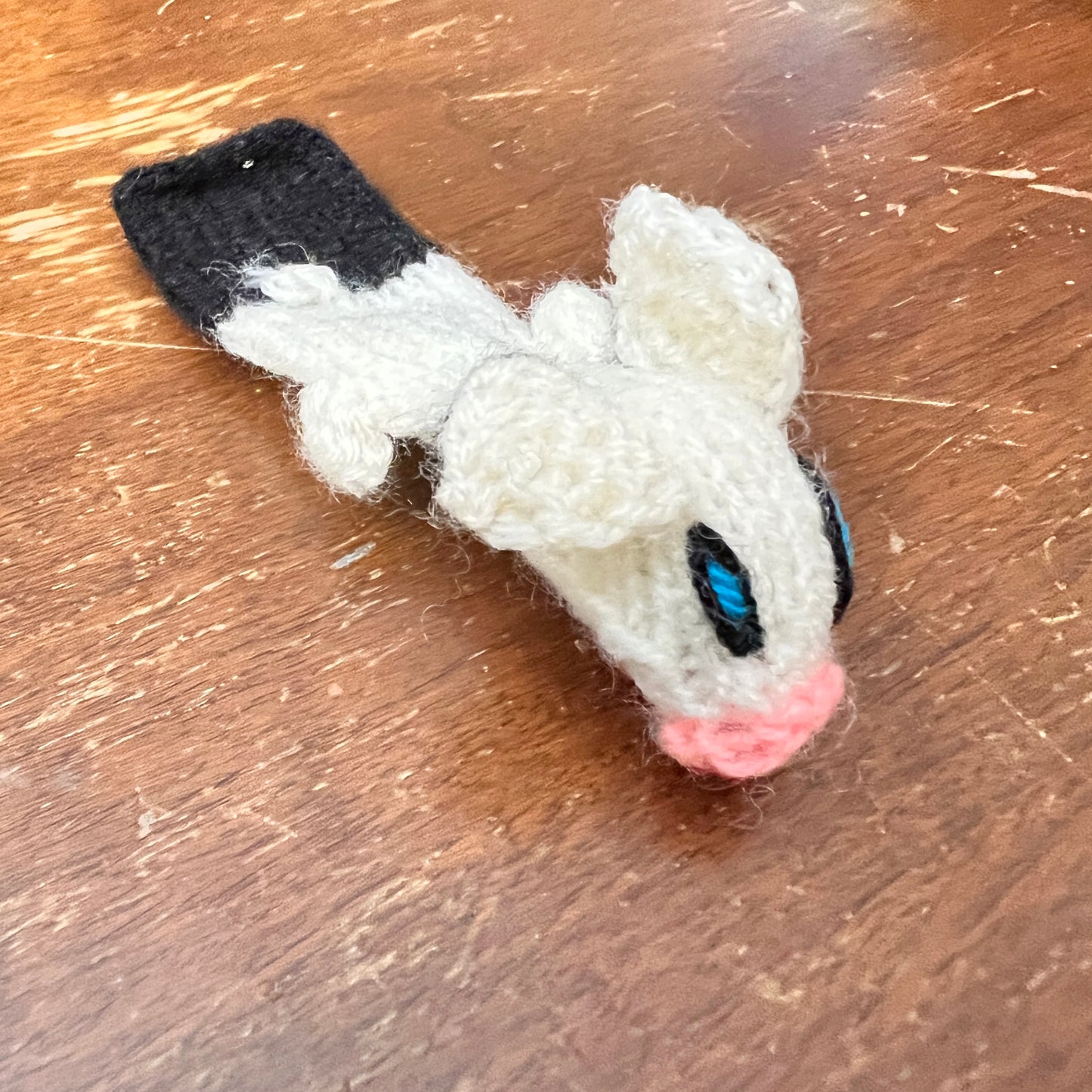 Hand Knit finger puppets