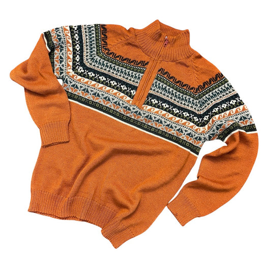 Quarter Zip ALPACA CUSCO Sweater.
