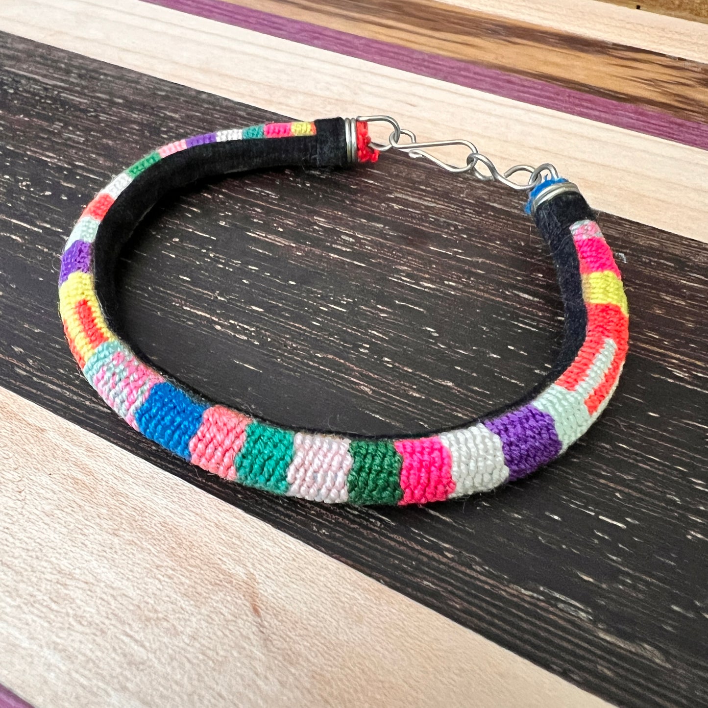 Handmade Peruvian Manta Inca Bracelets from the Andes of peru