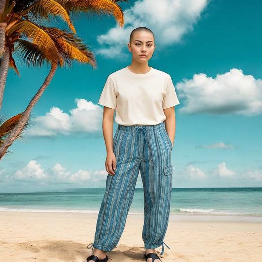 Yoga Hippie Harem Boho Comfy Pants- unisex - Size M