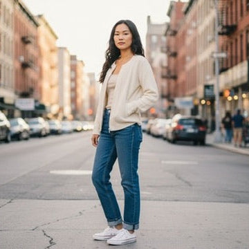 Ñusta 100% Peruvian Pima Cotton Zip Up.