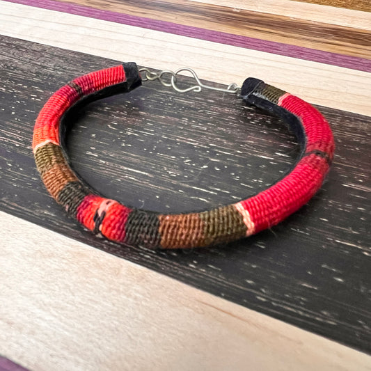 Handmade Peruvian Manta Inca Bracelets from the Andes of peru