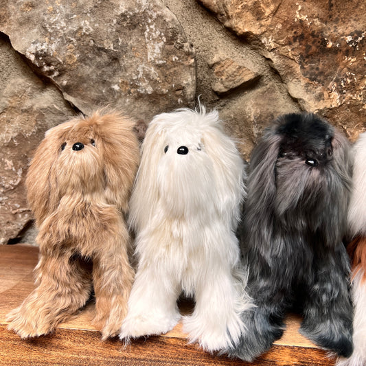 Medium Alpaca Fur Dog