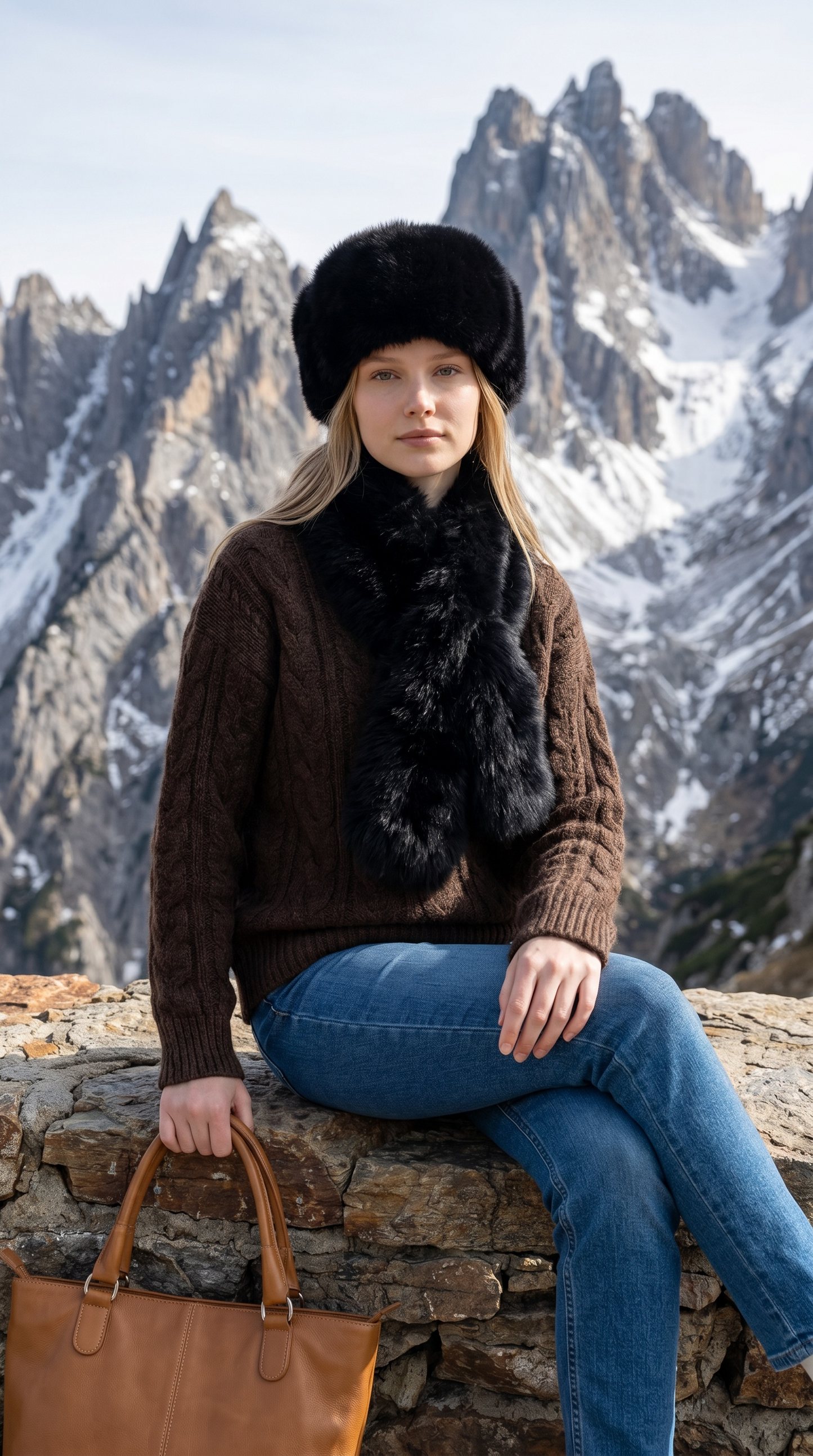 Vallord Luxury Alpaca Fur Hats. So soft!