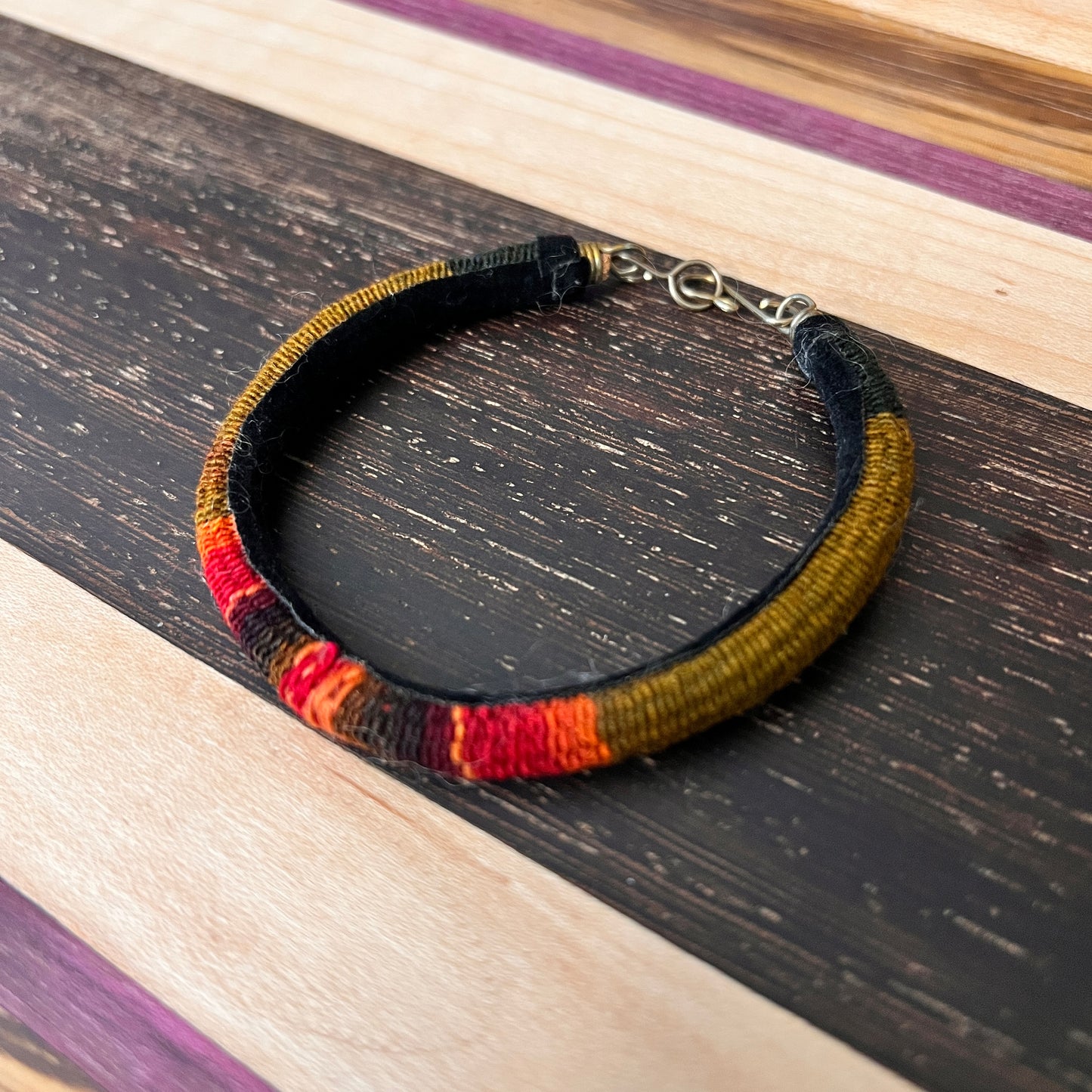 Handmade Peruvian Manta Inca Bracelets from the Andes of peru