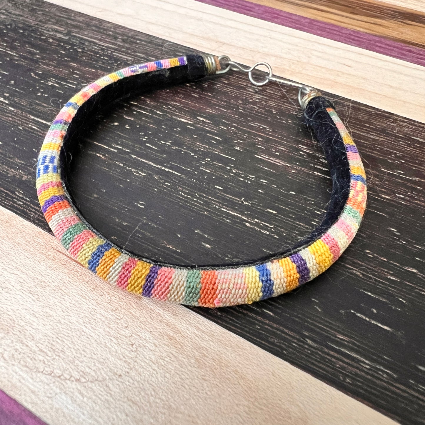 Handmade Peruvian Manta Inca Bracelets from the Andes of peru