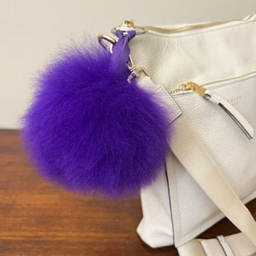 小物 pompom Amazon.com: Pack of 6 Faux Fox Fur Pompoms 3.9inch/10CM Furry Pom