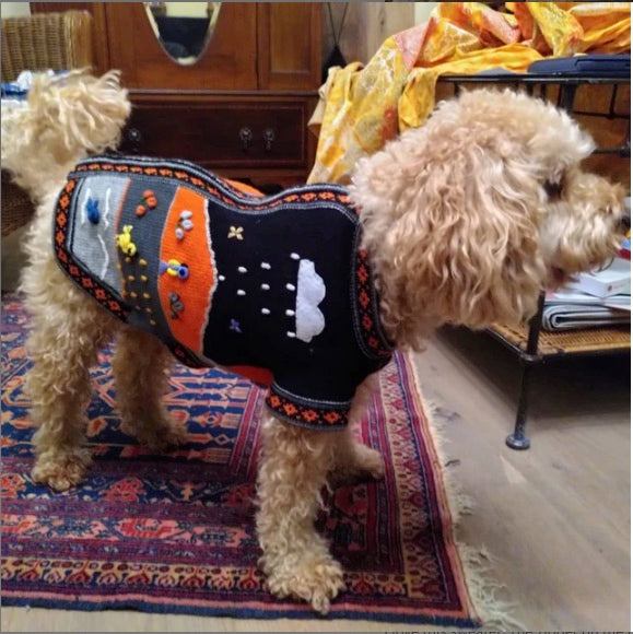 HARLEY COLOR Handmade Peruvian Dog Sweater All Sizes (X0-14)