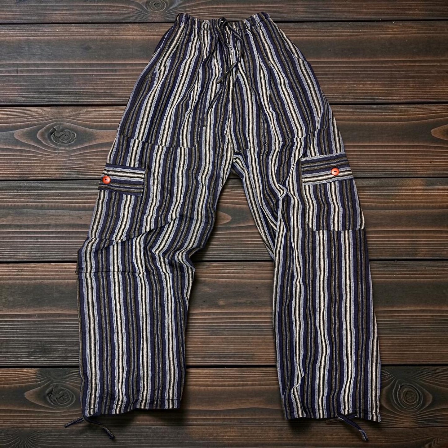 Luxury Boho Resort Harem Pants | Size Medium Coastal Lounge Pants